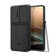   Samsung S26 Ultra SPIGEN OPTIK ARMOR szilikon telefonvédő kameravédő FEKETE