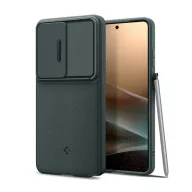   Samsung S26 Ultra SPIGEN OPTIK ARMOR szilikon telefonvédő kameravédő SÖTÉTZÖLD