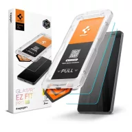   Samsung S26 Ultra SPIGEN GLASS TR EZ FIT PRO HD képernyővédő üveg 2db 2.5D, 9H + segédkeret, ÁTLÁTSZÓ