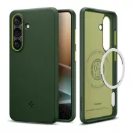   Samsung S26 SPIGEN NANO POP szilikon telefonvédő kameravédő, MagSafe, SÖTÉTZÖLD