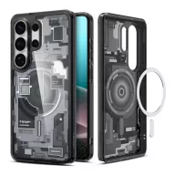   Samsung S26 Ultra SPIGEN ULTRA HYBRID ZERO ONE műanyag telefonvédő ütésállóság, MagSafe, FEKETE