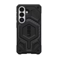   UAG MONARCH PRO szilikon telefonvédő (erős ütésállóság, karbon minta, MagSafe) FEKETE