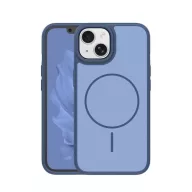   iPhone 15 GIGAPACK Szilikon telefonvédő műanyag hátlap, MagSafe, SÖTÉTKÉK