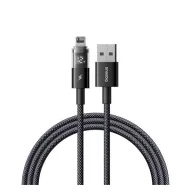   iPhone 14 Plus / 14 Pro Max / 14 Pro BASEUS DISPLAY II adatkábel USB - lightning, 100cm, FEKETE