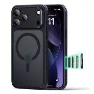   iPhone 17 Pro ESR CLASSIC HYBRID szilikon telefonvédő ütésállóság, MagSafe, FEKETE