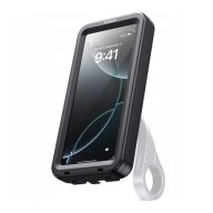   BASEUS RAINSHIELD kerékpáros telefontartó kormányra rögzíthető, 6.9" méret, FEKETE