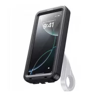   BASEUS RAINSHIELD kerékpáros telefontartó kormányra rögzíthető, 6.9" méret, FEKETE