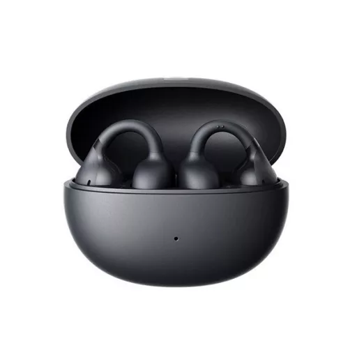 BASEUS BASS BC1 bluetooth fülhallgató SZTEREO v6.0, fülre csíptethető + töltőtok, FEKETE