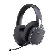   BASEUS AEQUR GH02 bluetooth fejhallgató SZTEREO v5.3, multipoint + Type-C tápkábel, FEKETE