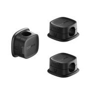   BASEUS LITE kábeltartó/kábelrendező 3db öntapadó, mágneses kábelrögzítő, FEKETE