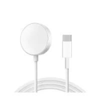   Apple Watch Series SE 3 44mm / Series SE 3 40mm / Ultra 3 49mm GIGAPACK Töltőkábel Type-C mágneses, 100cm, FEHÉR