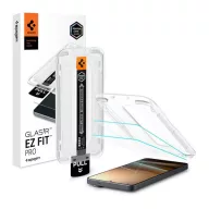   Samsung S26 Ultra SPIGEN GLASS TR EZ FIT PRO képernyővédő üveg 2db 2.5D, 9H + segédkeret, ÁTLÁTSZÓ