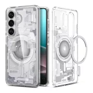   Samsung S26 SPIGEN ULTRA HYBRID ZERO ONE műanyag telefonvédő ütésállóság, MagSafe, FEHÉR