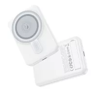   XO PR264 vésztöltő Type-C aljzat 10000mAh, LED jelzés, FEHÉR