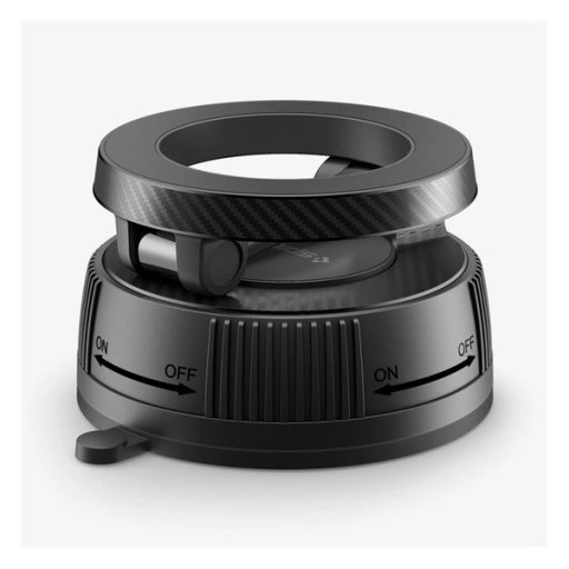 SPIGEN MFT36 autós tartó szellőzőre, mágneses, FEKETE