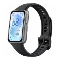   HUAWEI BAND 11 okoskarkötő aktivitásmérő, szilikon szíj, FEKETE