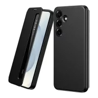   Samsung A16 4G / A16 5G GIGAPACK Tok álló aktív FLIP, Smart View Window, FEKETE