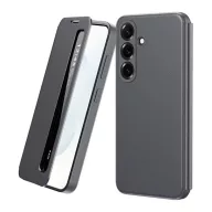   Samsung A56 5G GIGAPACK Tok álló aktív FLIP, Smart View Window, SÖTÉTSZÜRKE