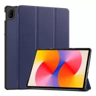   Huawei MatePad SE 11 GIGAPACK Tok álló, bőr hatású aktív FLIP, asztali tartó, SÖTÉTKÉK