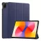 Huawei MatePad SE 11 GIGAPACK Tok álló, bőr hatású aktív FLIP, asztali tartó, SÖTÉTKÉK
