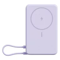   XIAOMI vésztöltő Type-C aljzat 10000mAh, LED jelzés, LILA