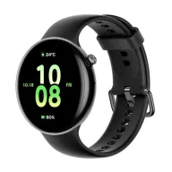 HONOR WATCH FIT okosóra szilikon szíj, GPS, FEKETE