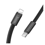   iPhone 14 Plus / 14 Pro Max / 14 Pro HOCO X125 adatkábel Type-C - lightning, 100cm, FEKETE
