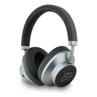   KARL LAGERFELD GRAINED INITIALS bluetooth fejhallgató SZTEREO v5.3, akítv zajszűrő, FEKETE