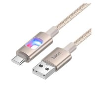 HOCO U144 adatkábel USB - Type-C, 120cm, FEKETE