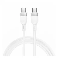 HOCO X109 adatkábel Type-C - Type-C, 100cm, FEHÉR