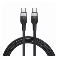 HOCO X109 adatkábel Type-C - Type-C, 100cm, FEKETE