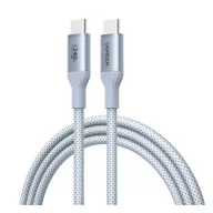 UGREEN L534 adatkábel Type-C - Type-C, 100cm, EZÜST