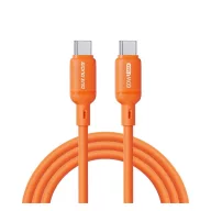   DUX DUCIS SILI adatkábel Type-C - Type-C, 100cm, NARANCSSÁRGA