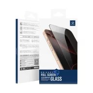   Samsung S26 DUX DUCIS PRIVACY képernyővédő üveg 2.5D, 9H, FEKETE