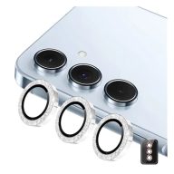   ENKAY kameravédő üveg (9H, csillámporos, csak lencse + segédkeret) EZÜST