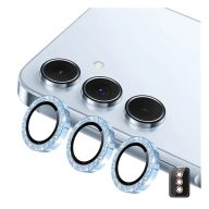   ENKAY kameravédő üveg (9H, csillámporos, csak lencse + segédkeret) VILÁGOSKÉK