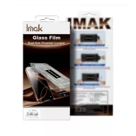   iPhone Air IMAK H képernyővédő üveg 3D, 9H + segédkeret, ÁTLÁTSZÓ