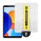 Képernyővédő üveg (0.3mm, 9H, NEM íves + segédkeret) ÁTLÁTSZÓ