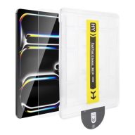   Képernyővédő üveg (0.3mm, 9H, NEM íves + segédkeret) ÁTLÁTSZÓ