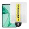 Képernyővédő üveg (0.3mm, 9H, NEM íves + segédkeret) ÁTLÁTSZÓ