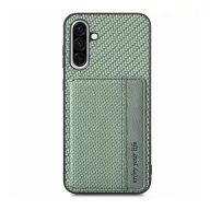   Samsung A36 5G GIGAPACK Szilikon telefonvédő ütésállóság, karbon minta, SÖTÉTZÖLD