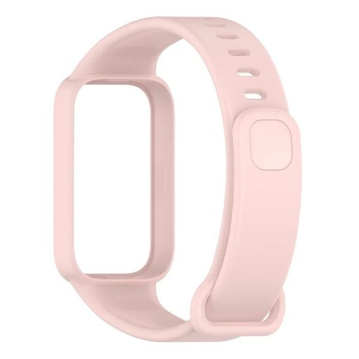 Pótszíj (egyedi méret, szilikon, ütésállóság + szilikon keret) RÓZSASZÍN