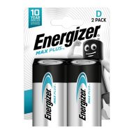 ENERGIZER MAX PLUS tartós elem D, alkáli, 2db/csomag