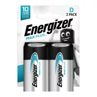 ENERGIZER MAX PLUS tartós elem D, alkáli, 2db/csomag