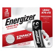 ENERGIZER gombelem LR44/A76, alkáli, 12db/csomag