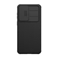   Samsung A37 5G NILLKIN CAMSHIELD PRO szilikon telefonvédő ütésállóság, csíkos, FEKETE