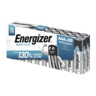 ENERGIZER MAX PLUS tartós elem AAA, alkáli, 20db/csomag