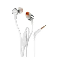   JBL TUNE 210 fülhallgató SZTEREO (3.5mm jack, felvevő gomb, lapos kábel) VILÁGOSSZÜRKE