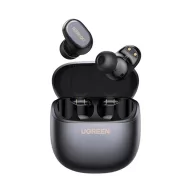   UGREEN DOTS WS220 bluetooth fülhallgató SZTEREO (v6.0, TWS, zajszűrő, mikrofon, IPX5 + töltőtok) FEKETE