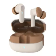   LENOVO ERAZER ETR-A01 PRO bluetooth fülhallgató SZTEREO (v5.4, TWS, zajszűrő, mikrofon + töltőtok) BÉZS